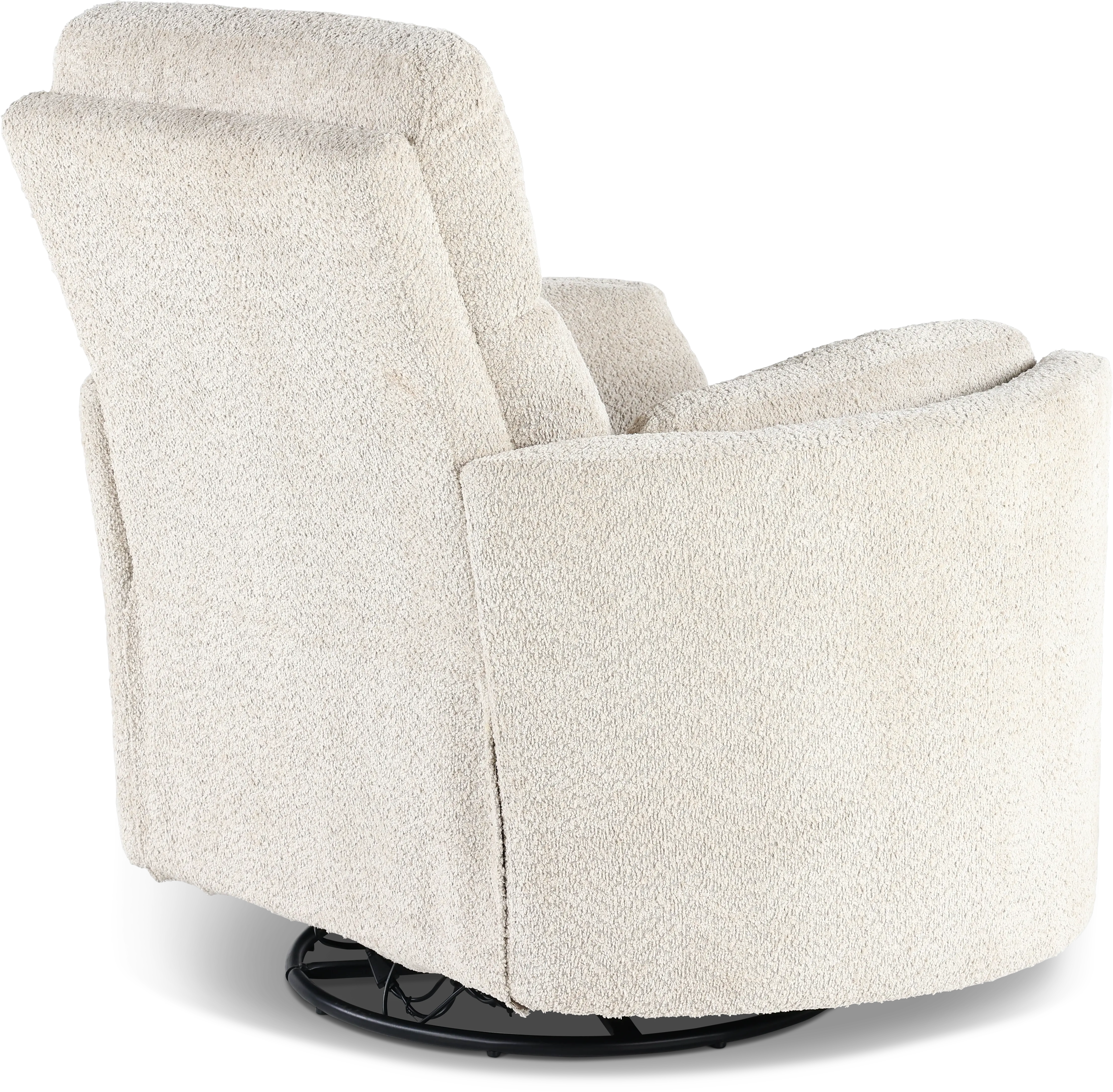 Modesto Buttercream Swivel Power Recliner-9