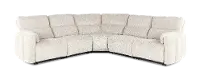 Modesto Buttercream 5-Piece Power Reclining Sectional