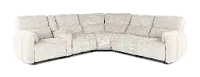 Modesto Buttercream 6-Piece Power Reclining Sectional