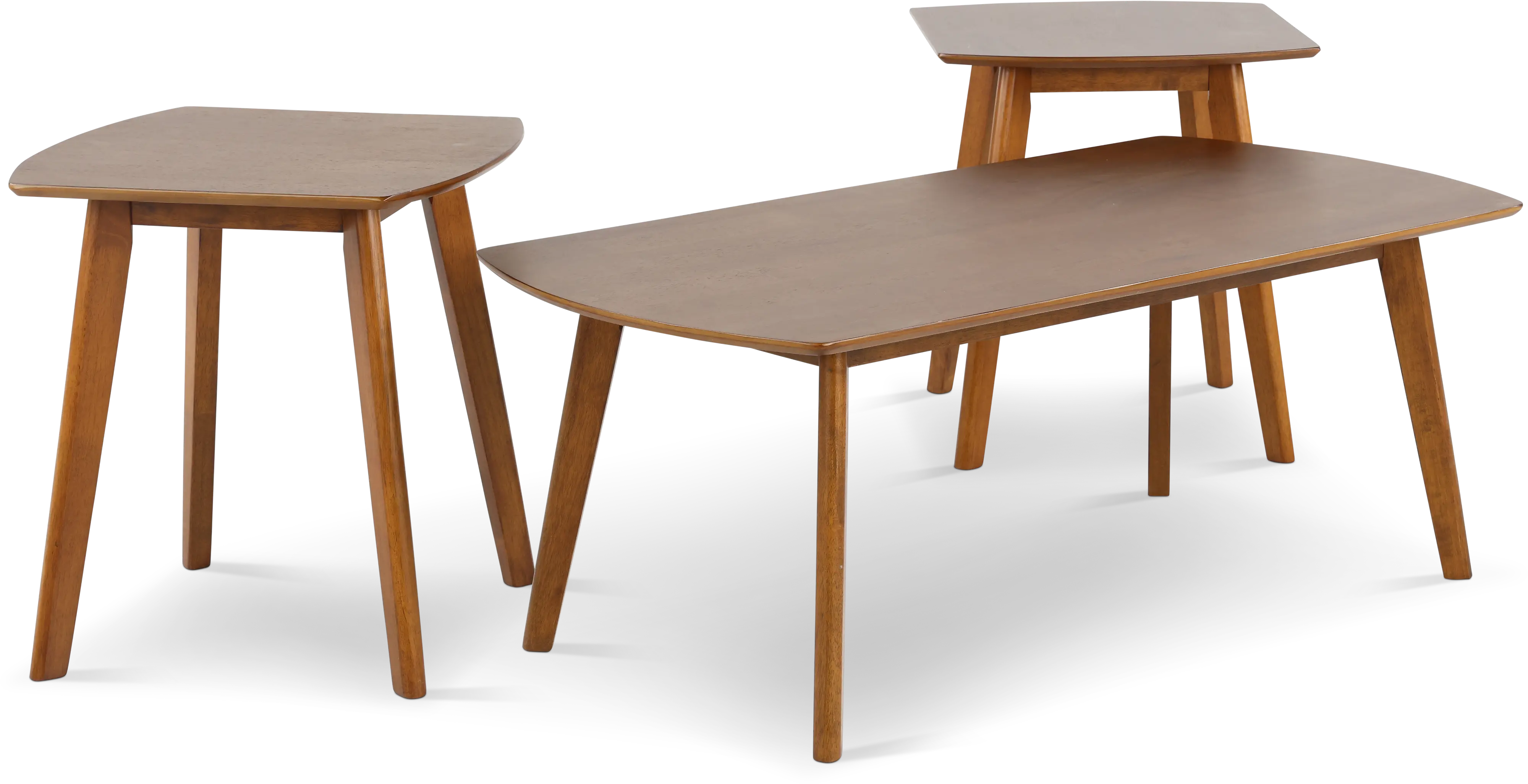 Damala Brown Occasional Table Set-1