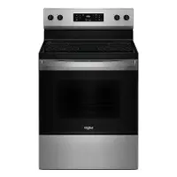 WFES3530RS Whirlpool 30  Electric Range with No Preheat Mode - Stainless Steel