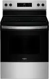WFES3030RS Whirlpool 5.3 Cu Ft Single Oven Electric Range - Stainless Steel