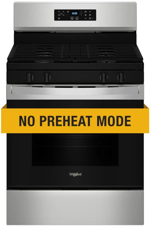 WFGS3530RS Whirlpool 30  Gas Range with No Preheat Mode - Stainless Steel-1