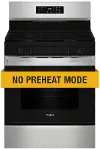 WFGS3530RS Whirlpool 30  Gas Range with No Preheat Mode - Stainless Steel