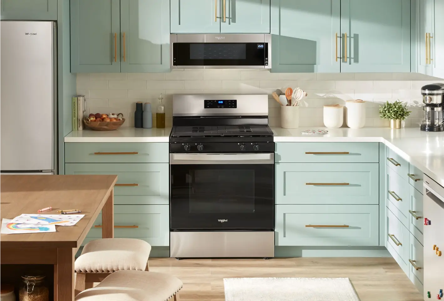 WFGS3530RS Whirlpool 30  Gas Range with No Preheat Mode - Stainless Steel-2