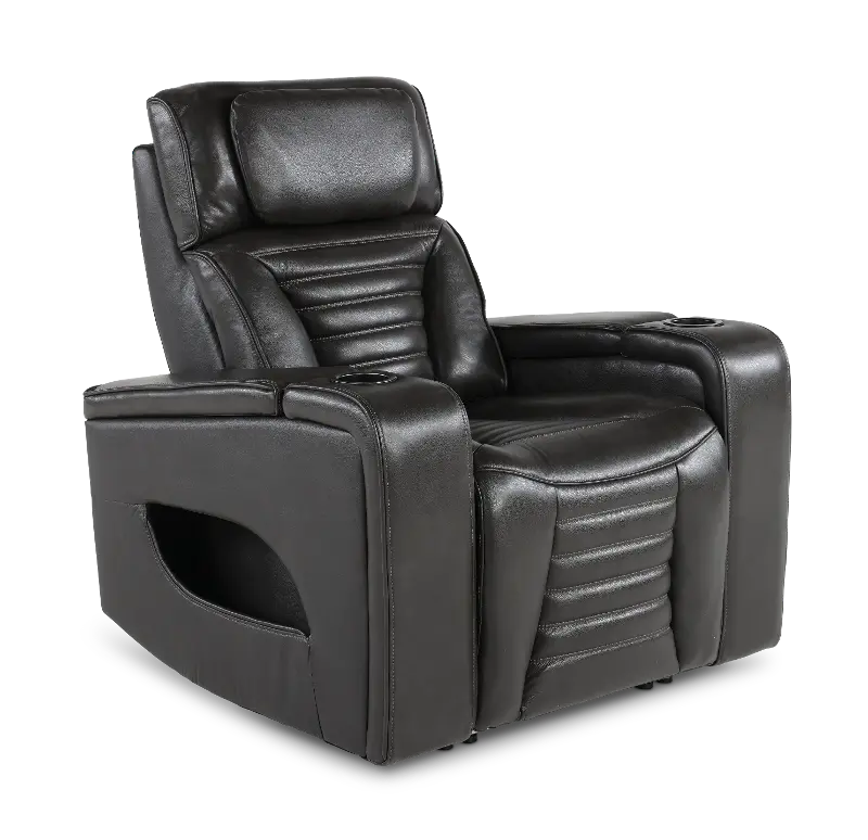 Transformer Dark Gray Zero-Gravity Power Recliner
