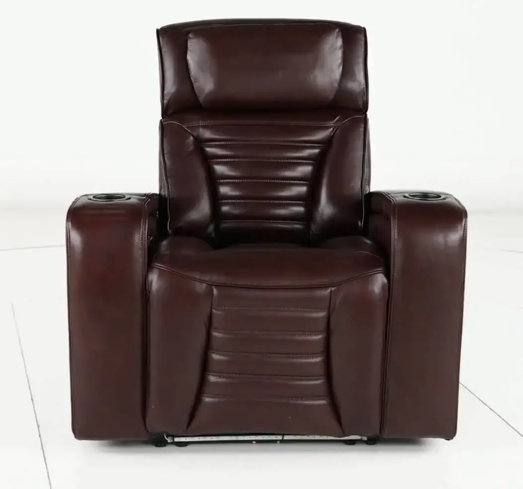 Transformer Mahogany Zero-Gravity Power Recliner-10