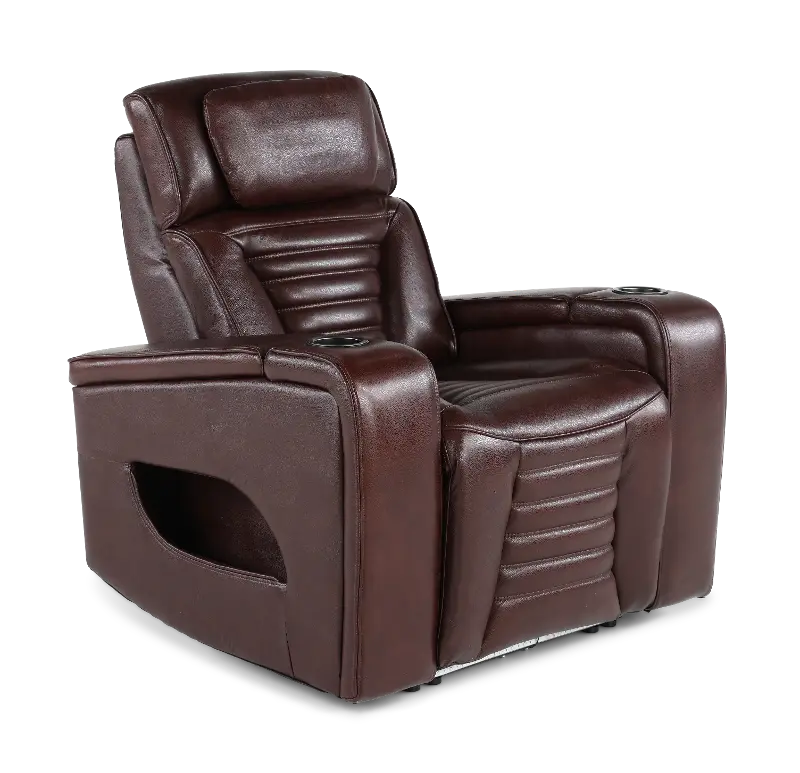 Transformer Mahogany Zero-Gravity Power Recliner