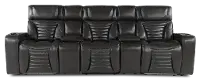 Transformer Dark Gray Zero-Gravity Power Reclining Home Theater Seating