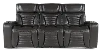 Transformer Dark Gray Zero-Gravity Power Reclining Sofa