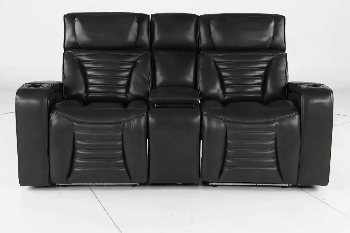 Transformer Dark Gray Zero-Gravity Power Reclining Loveseat-8