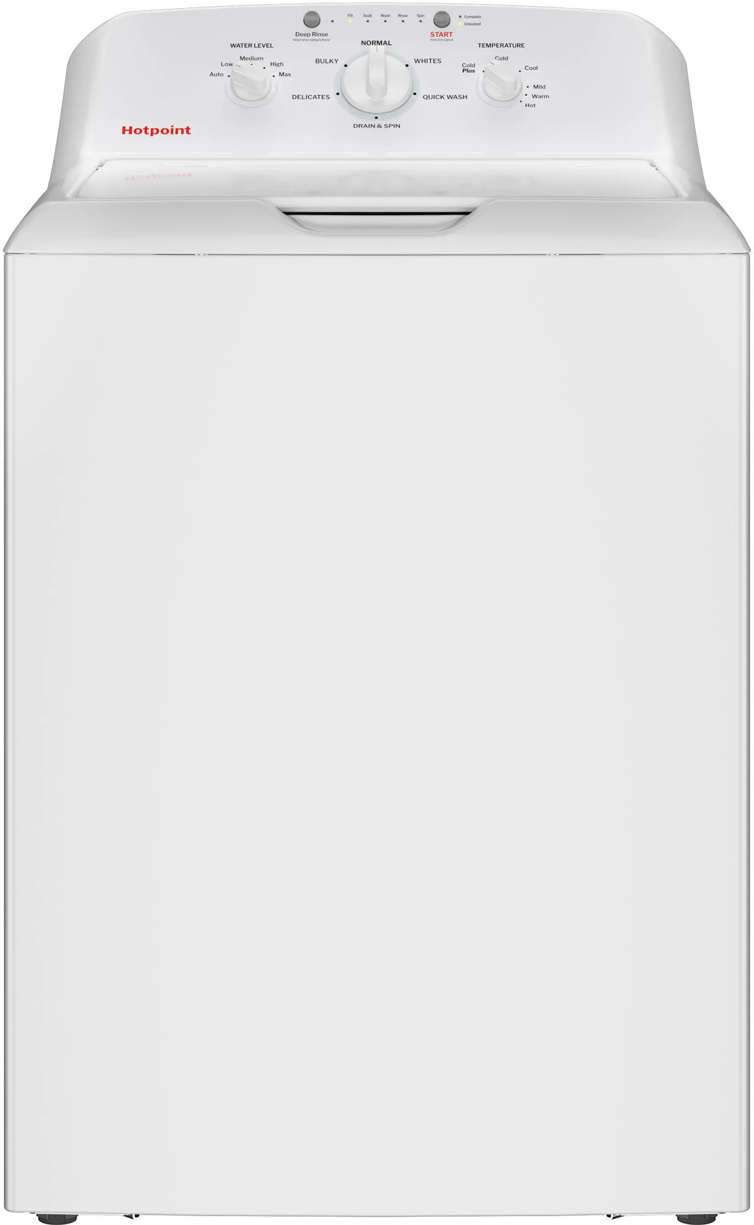 HTW265ASWWW Hotpoint 4.0 Cu Ft Top Load Washer - White-1