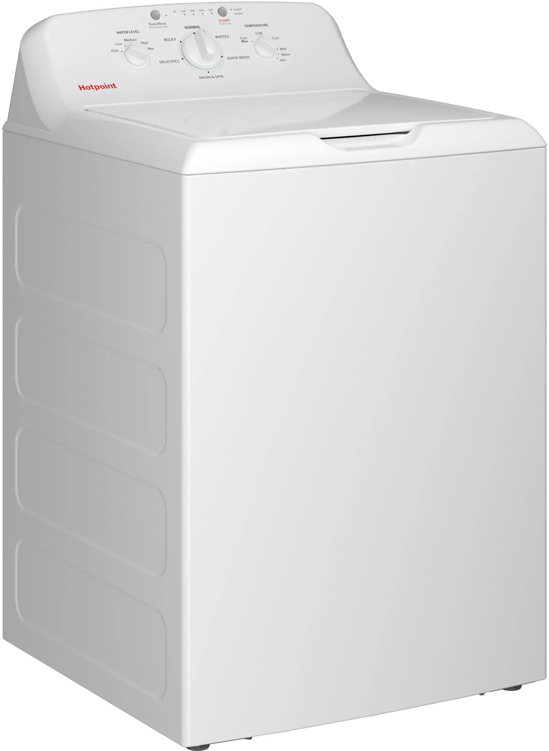 HTW265ASWWW Hotpoint 4.0 Cu Ft Top Load Washer - White-13