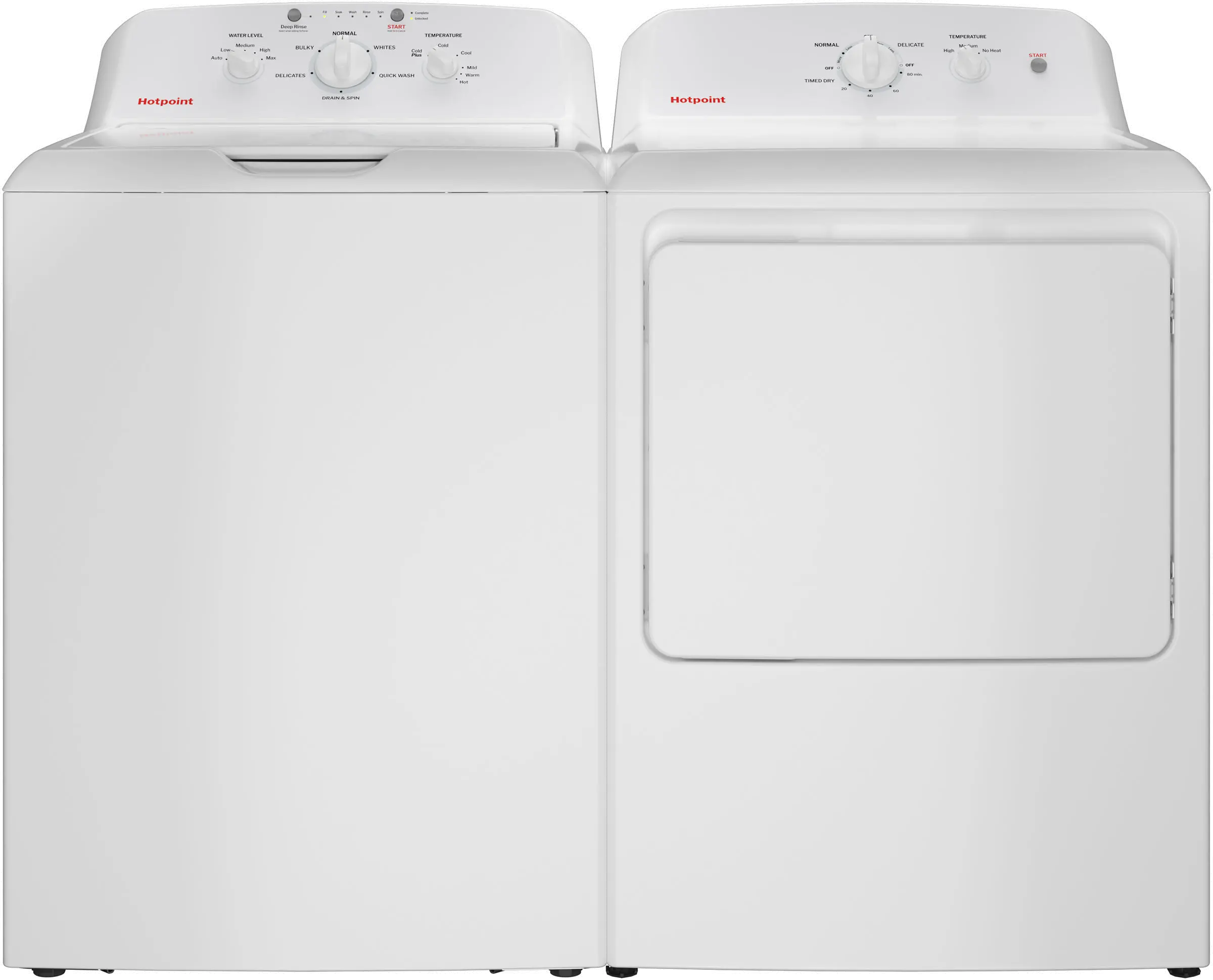 HTX26EASWWW Hotpoint 6.2 Cu Ft Electric Dryer - White-10