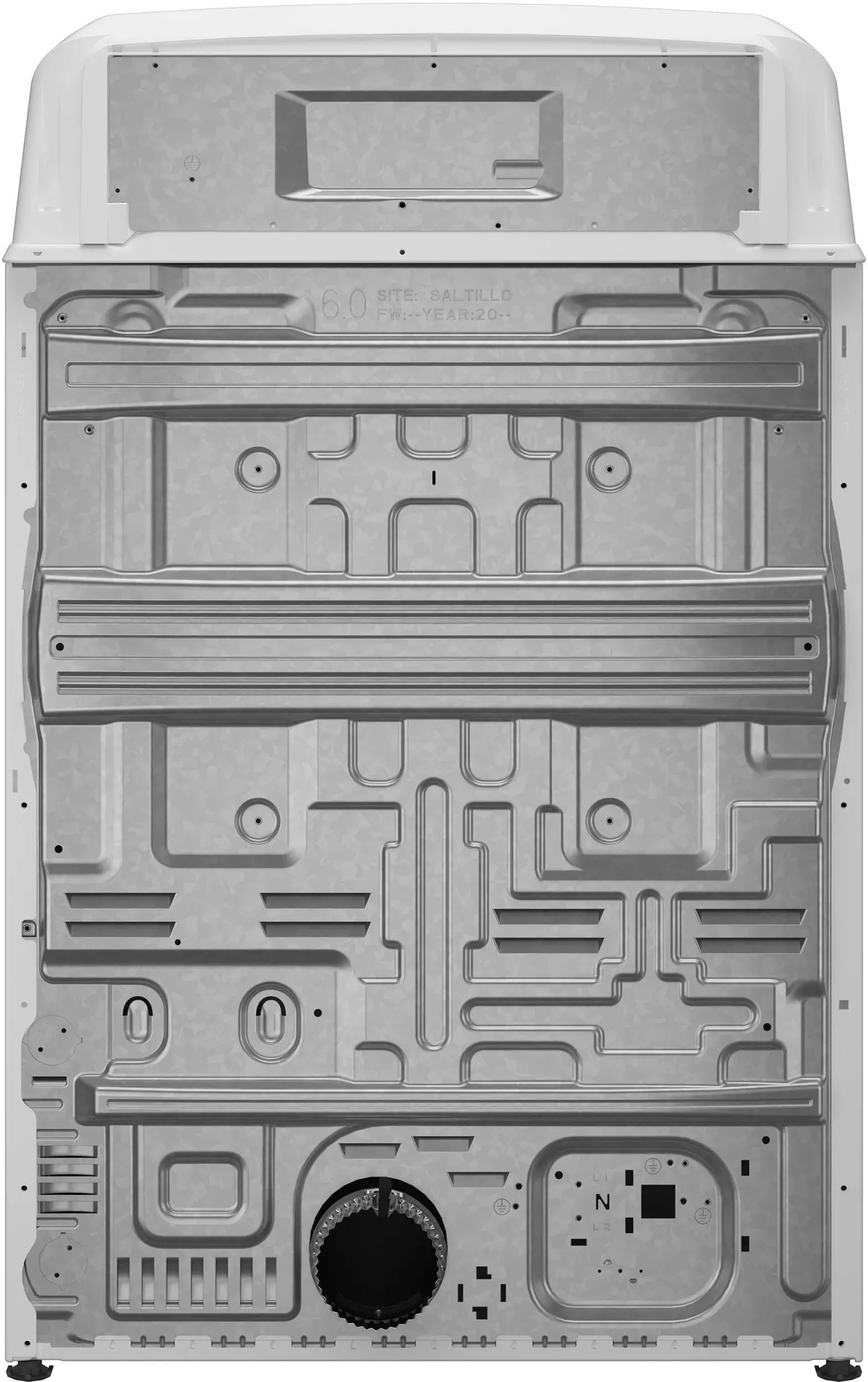 HTX26EASWWW Hotpoint 6.2 Cu Ft Electric Dryer - White-13