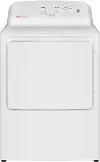 HTX26EASWWW Hotpoint 6.2 Cu Ft Electric Dryer - White