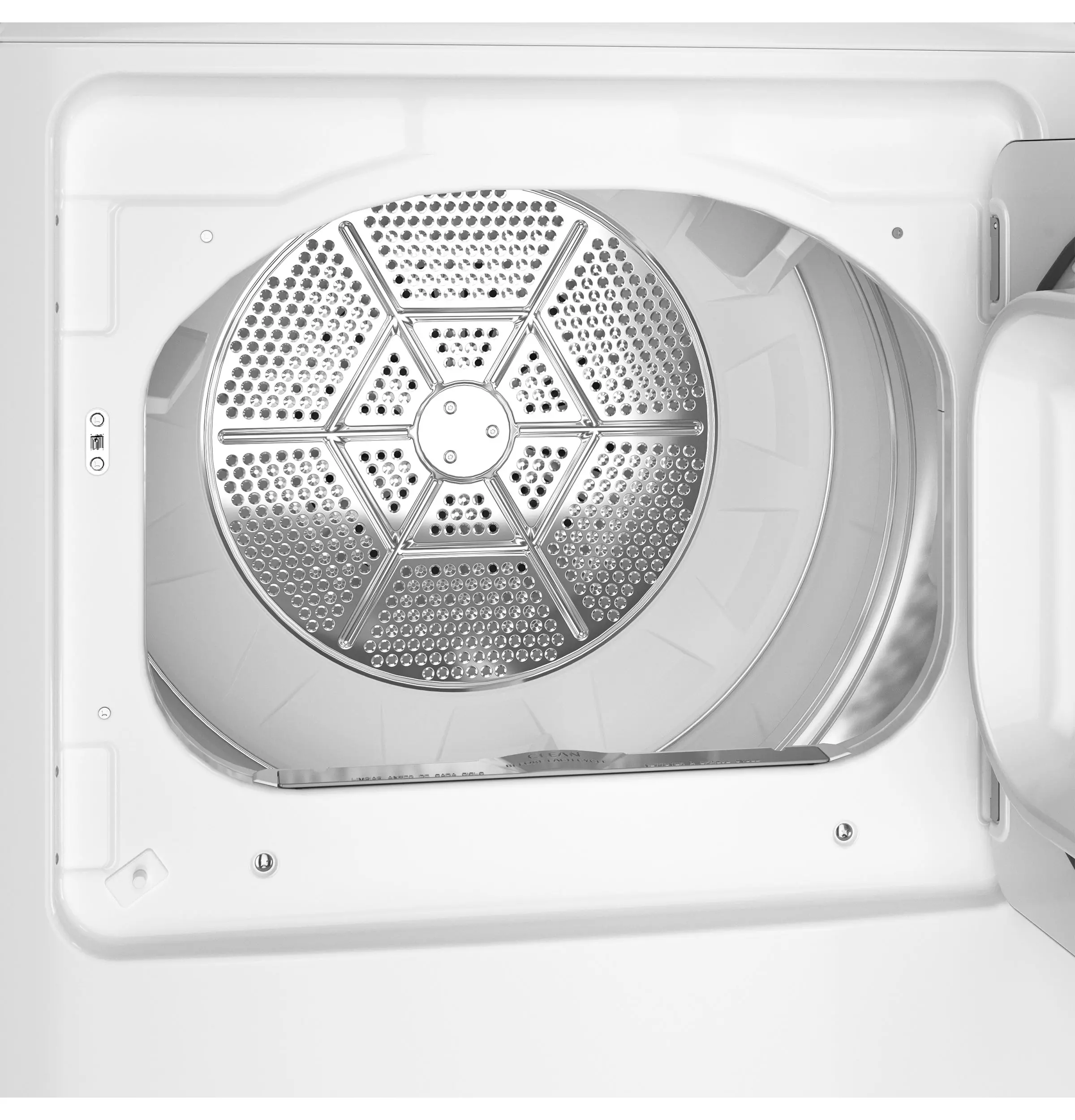 HTX26EASWWW Hotpoint 6.2 Cu Ft Electric Dryer - White-2