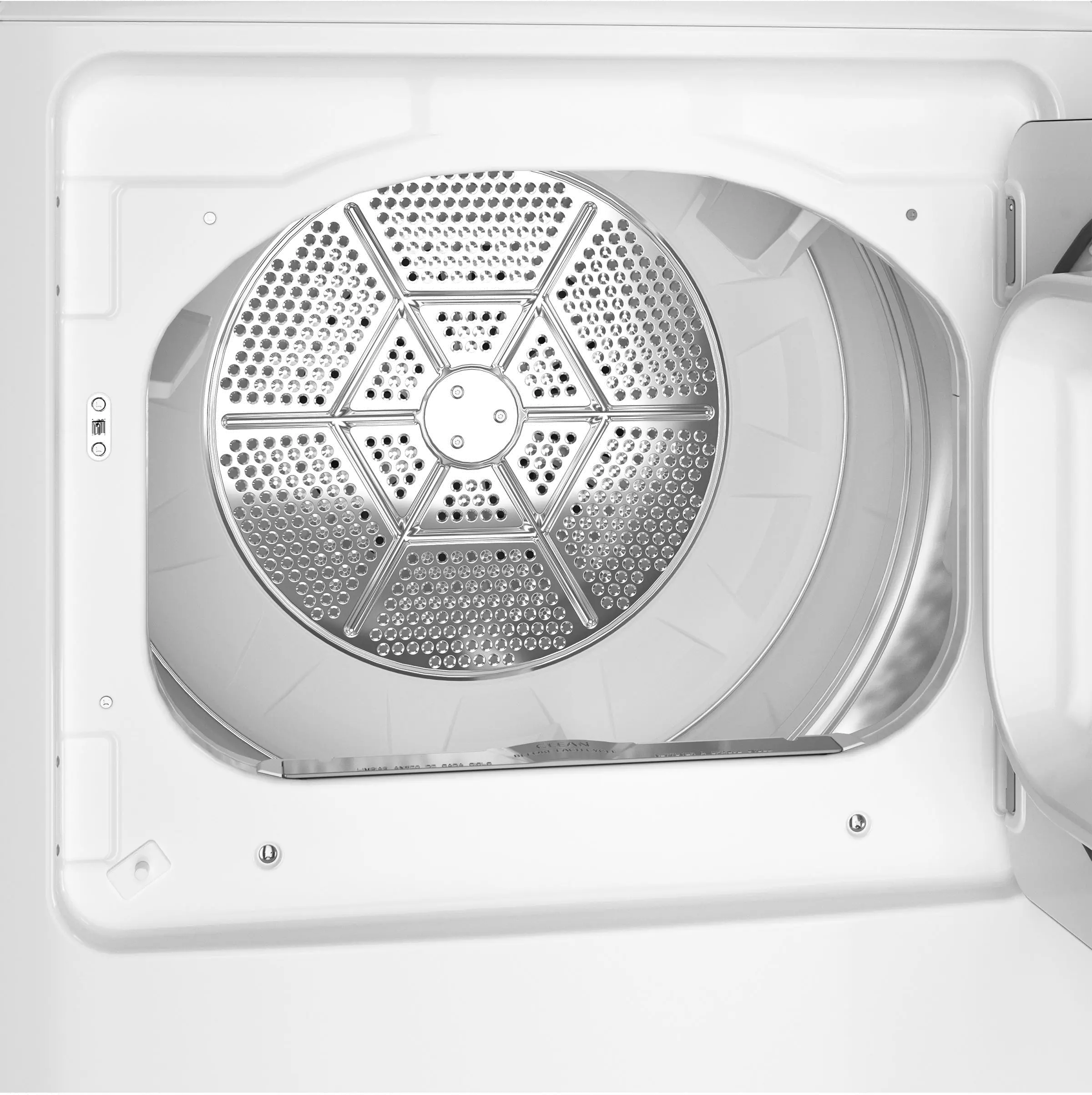 HTX26EASWWW Hotpoint 6.2 Cu Ft Electric Dryer - White-2