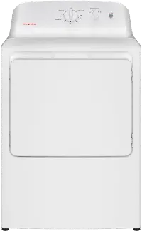 HTX26GASWWW Hotpoint 6.2 Cu Ft Gas Dryer - White