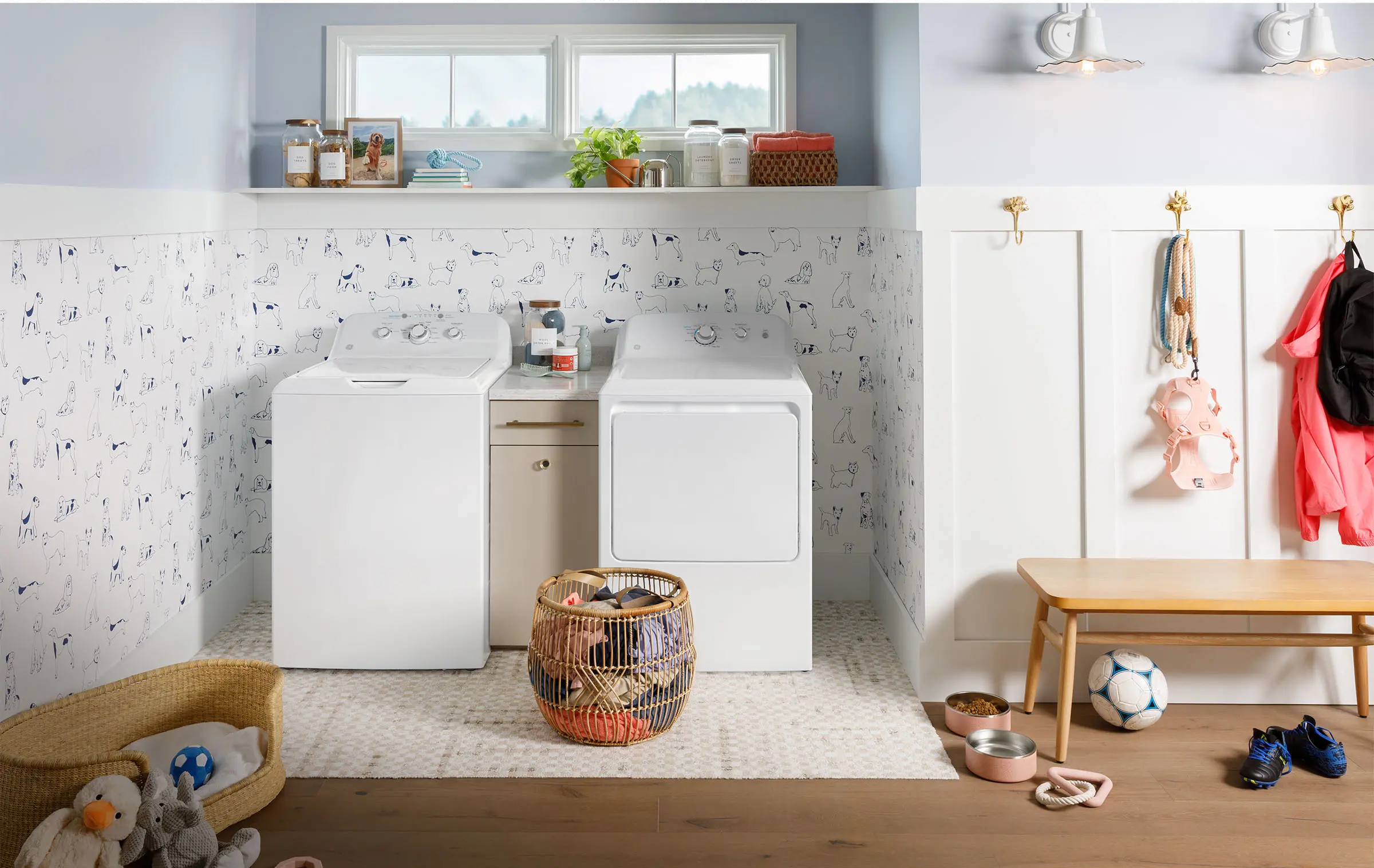 GTW325ASWWW GE 4.0 Cu Ft Top Load Washer with Agitator - White-2