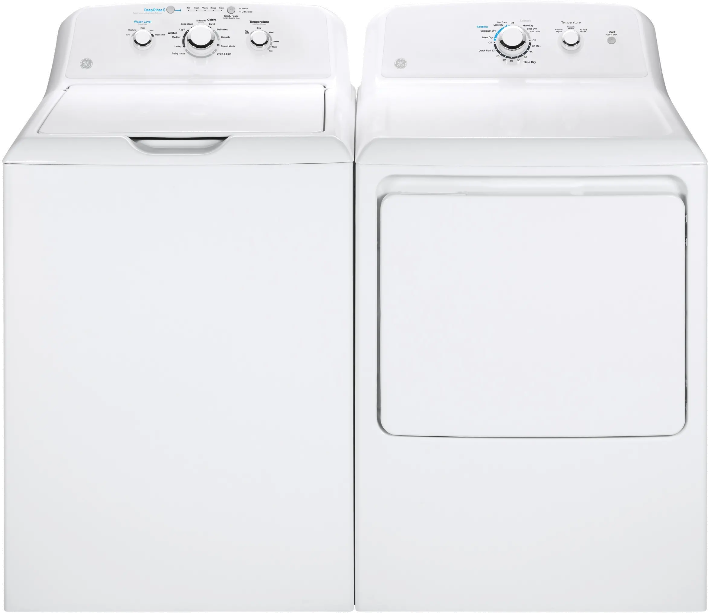 GTW325ASWWW GE 4.0 Cu Ft Top Load Washer with Agitator - White-3