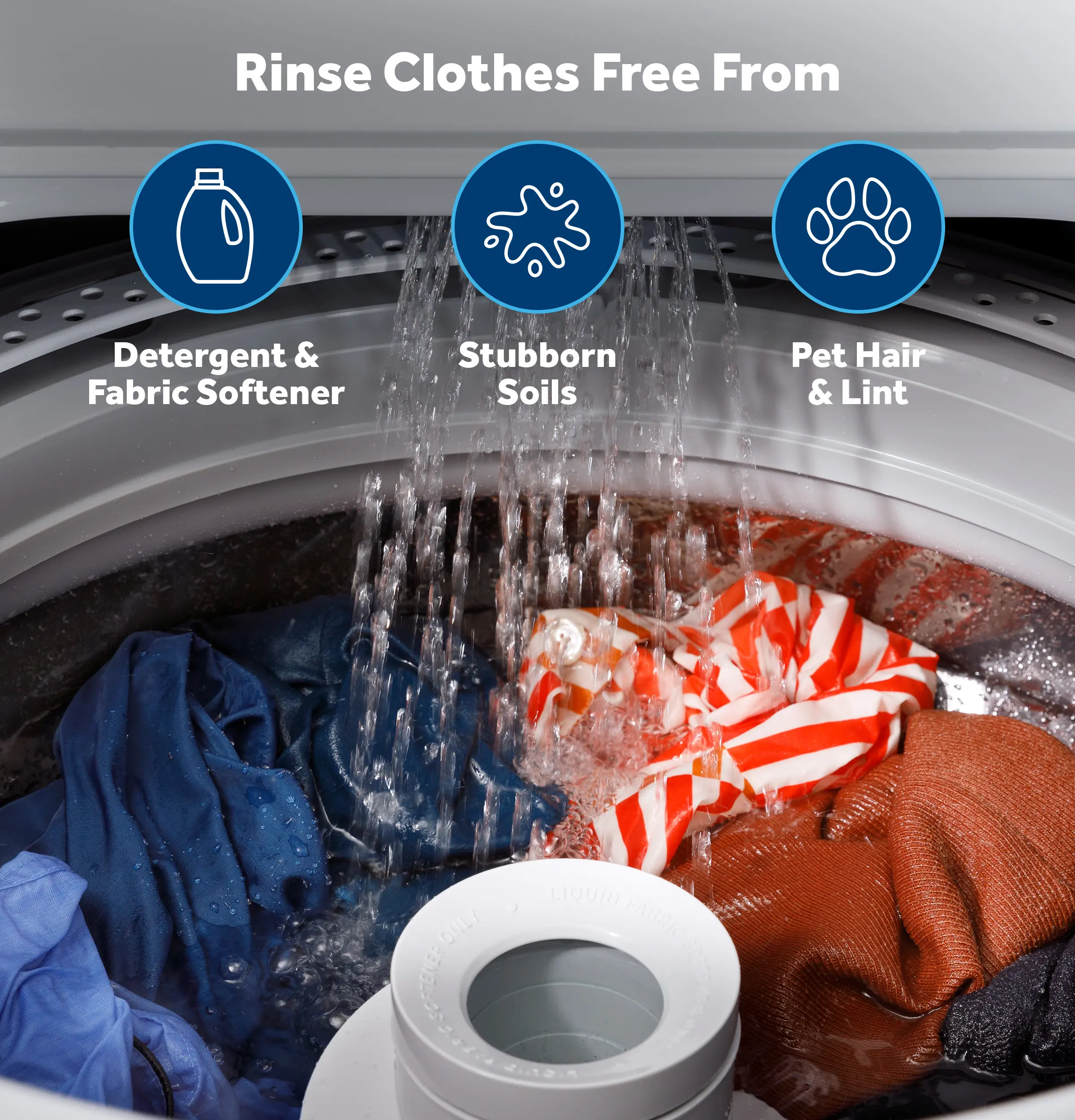 GTW325ASWWW GE 4.0 Cu Ft Top Load Washer with Agitator - White-7