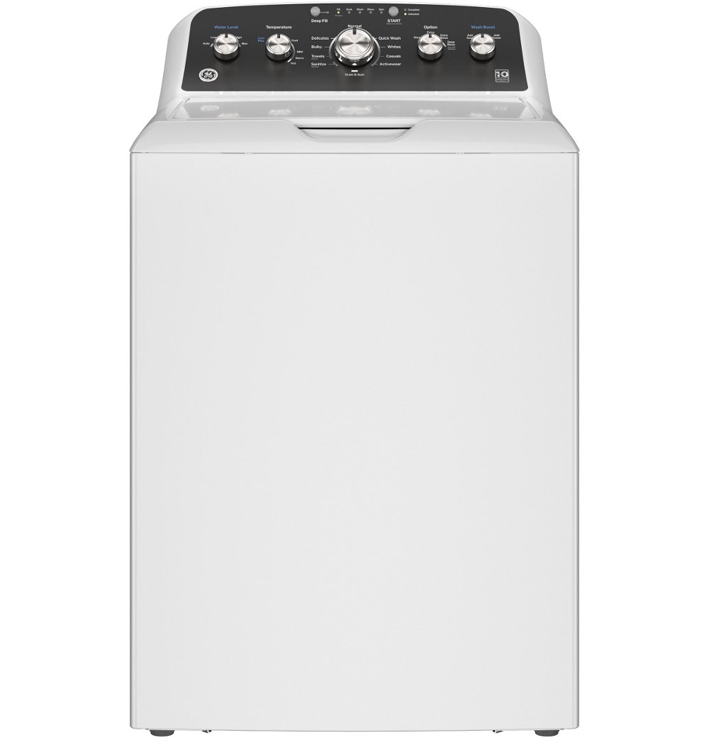 GE 4.5 Cu Ft Top Load Washer - White