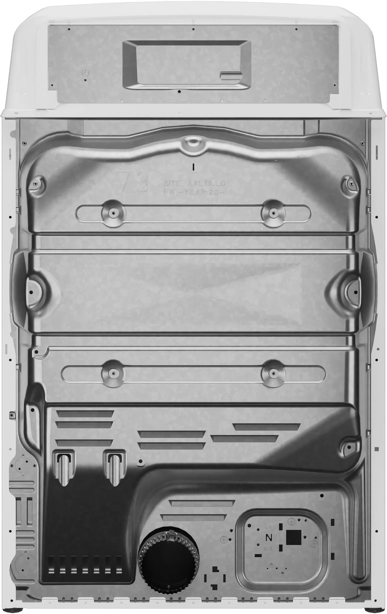 GTD48EASWWB GE 7.2 Cu Ft Electric Dryer - White-14