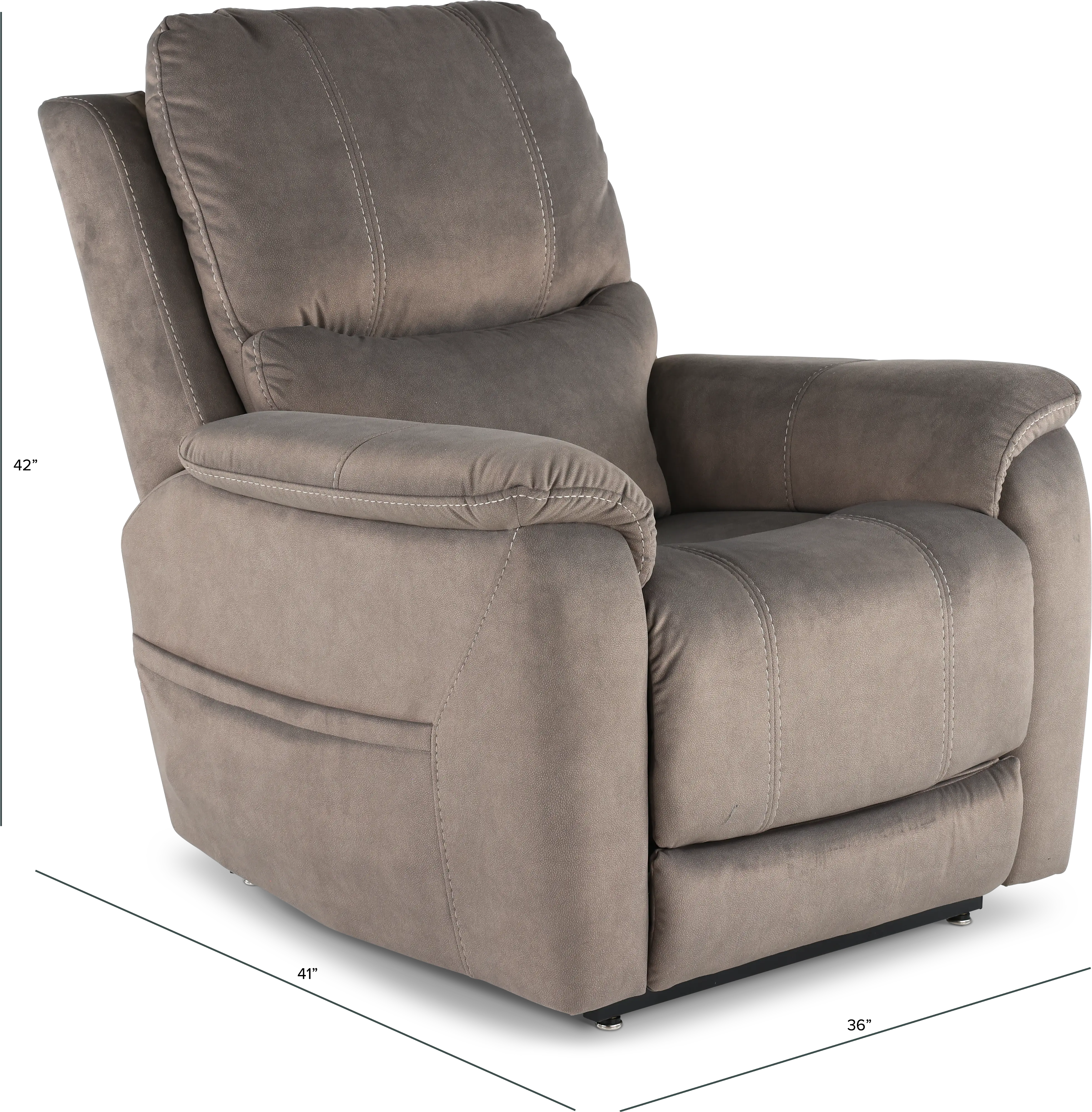 Searcy Gray Power Lift Recliner-3