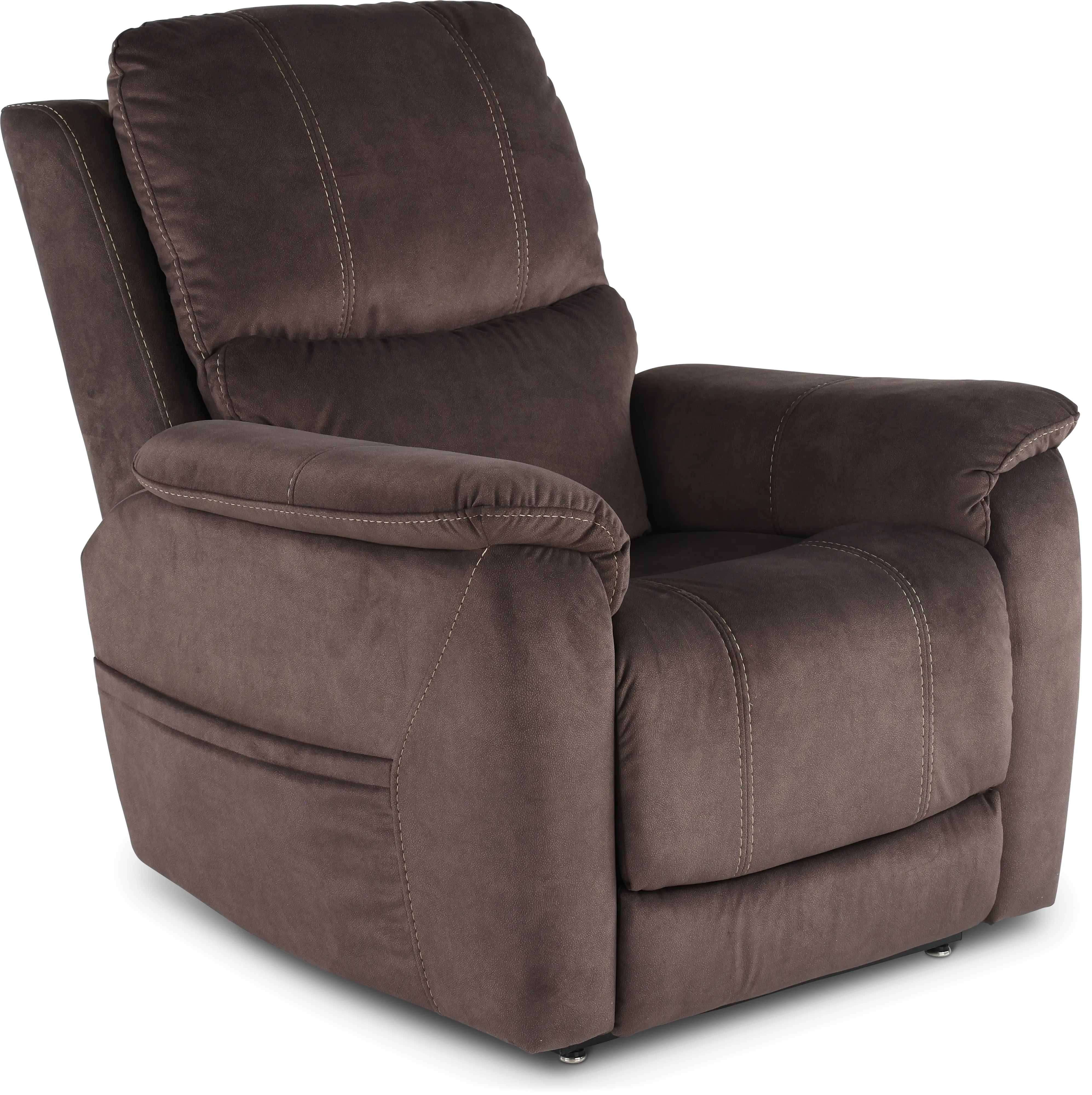 Searcy Dark Brown Power Lift Recliner-1