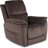Searcy Dark Brown Power Lift Recliner