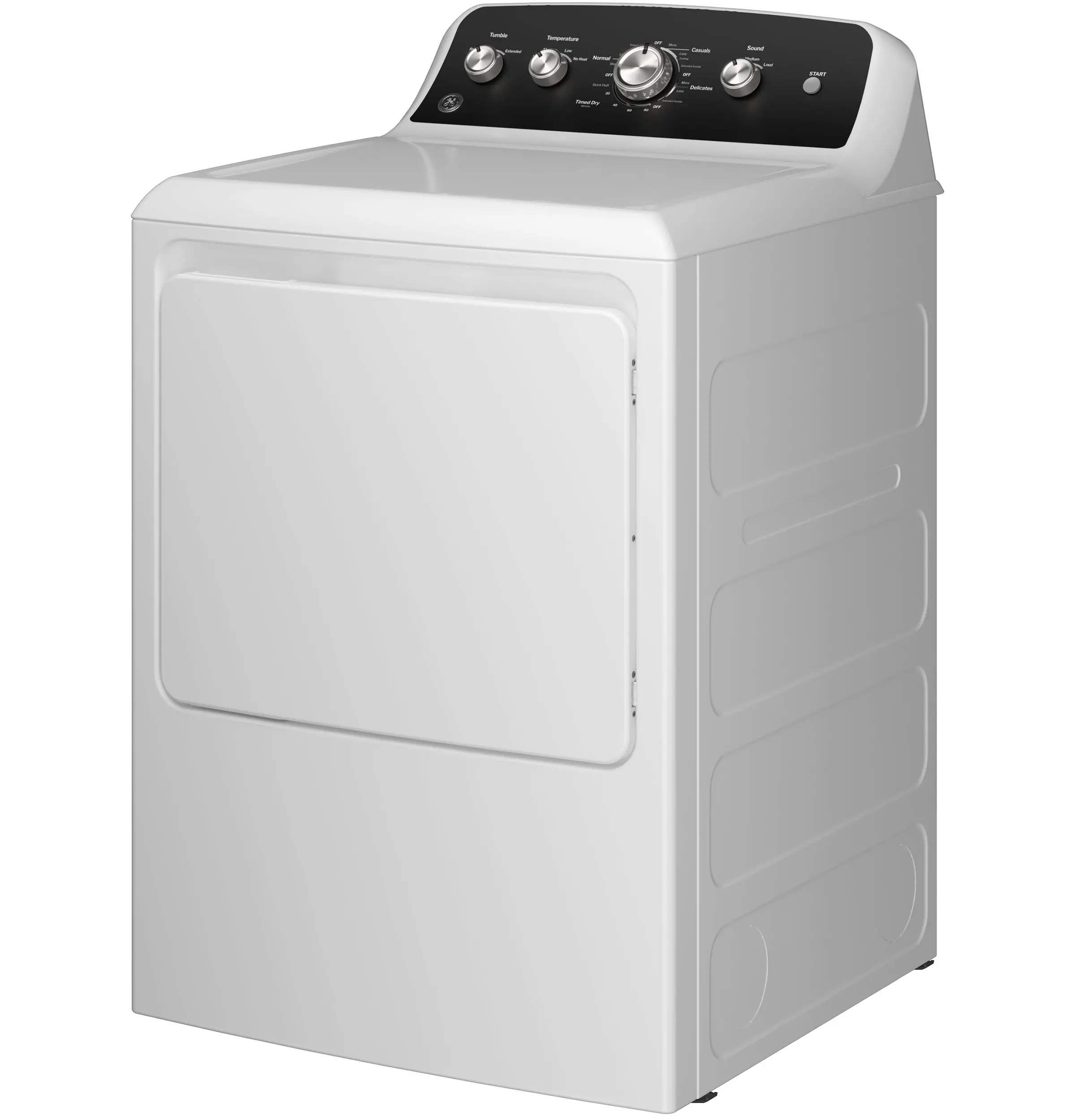 GTD48GASWWB GE 7.2 Cu Ft Gas Dryer - White-13