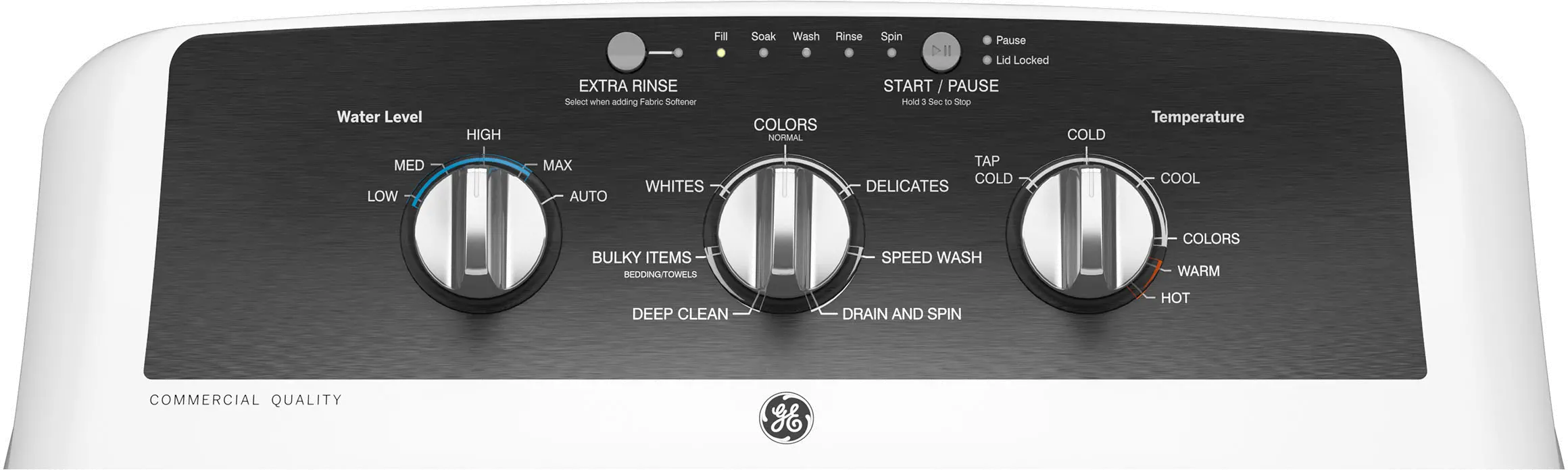 GTW525ACWWB GE 4.3 Cu Ft Top Load Washer - White-4