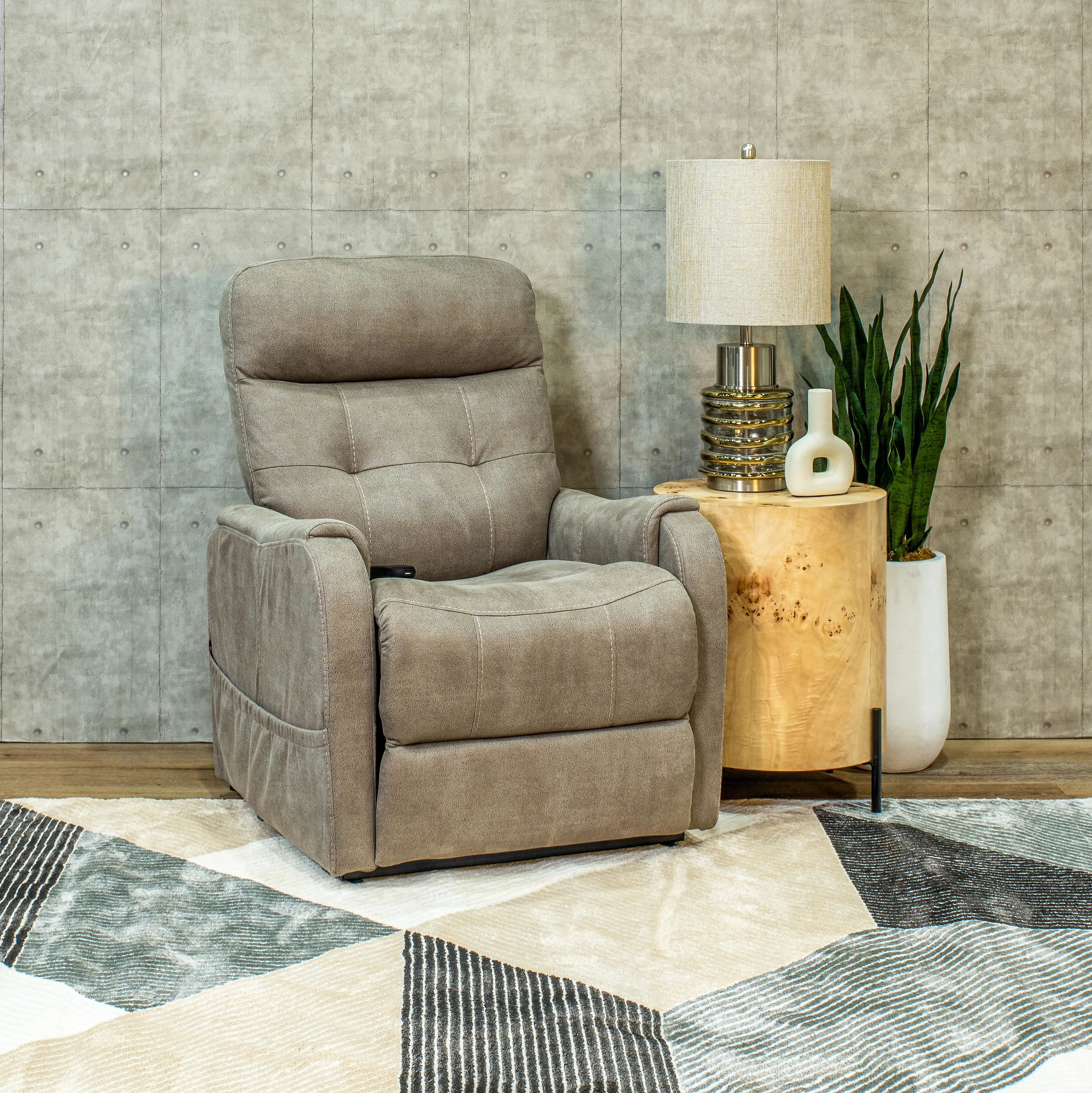 Waverly Gray Lift Chair-2