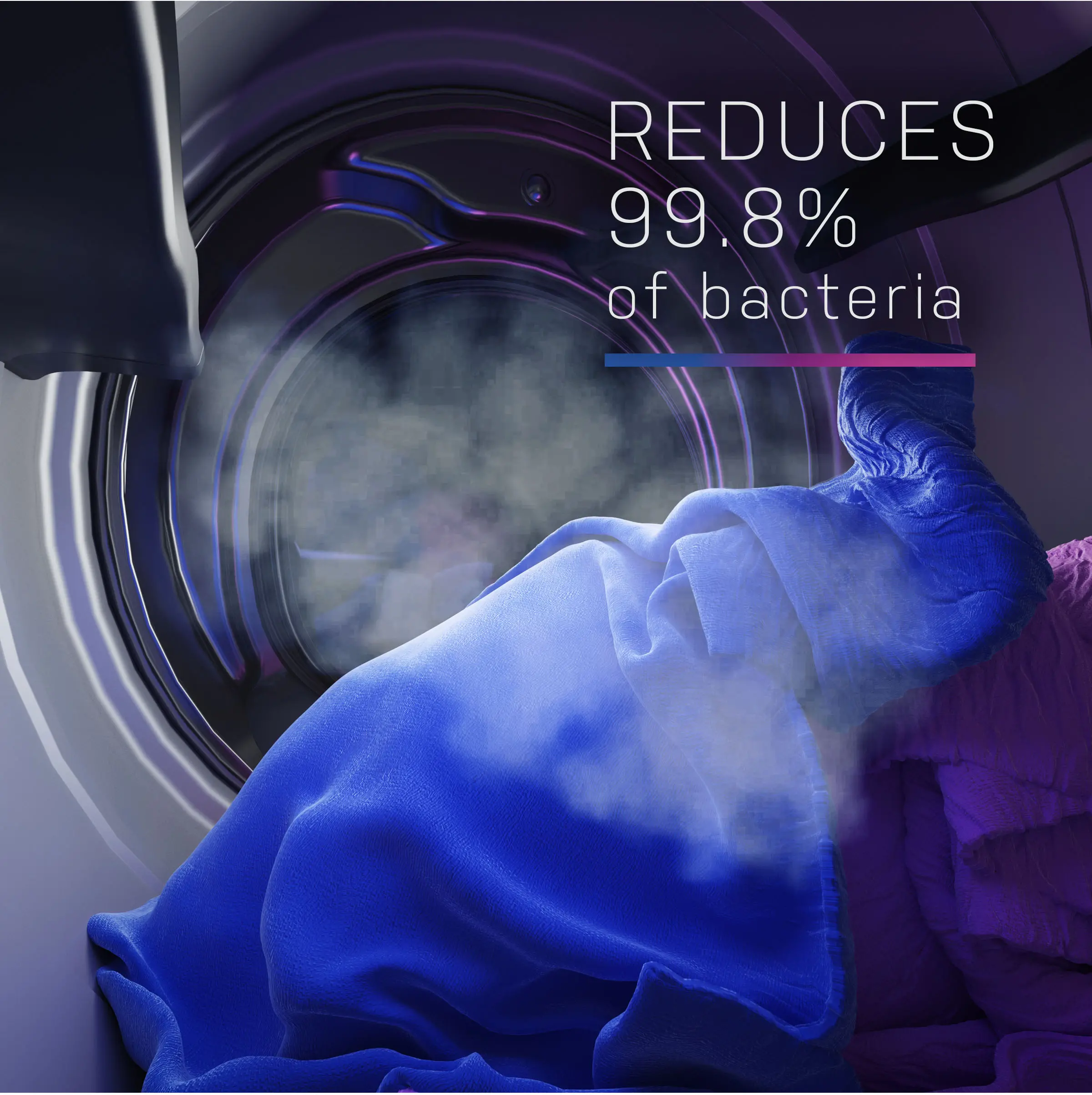 PFD87GSPVRS GE Profile 7.8 Cu Ft Smart Gas Dryer - Sapphire Blue-6