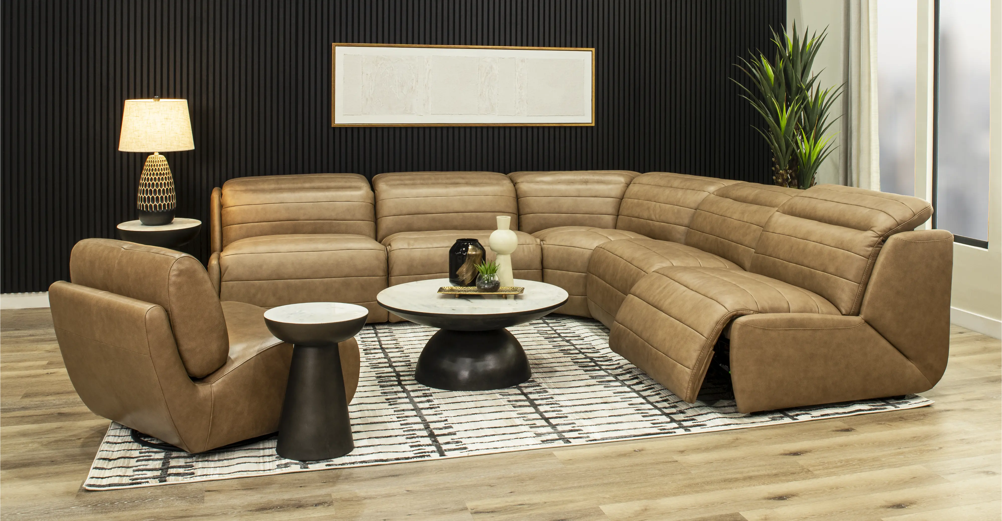 Jag Sand 5-Piece Power Reclining Sectional-4