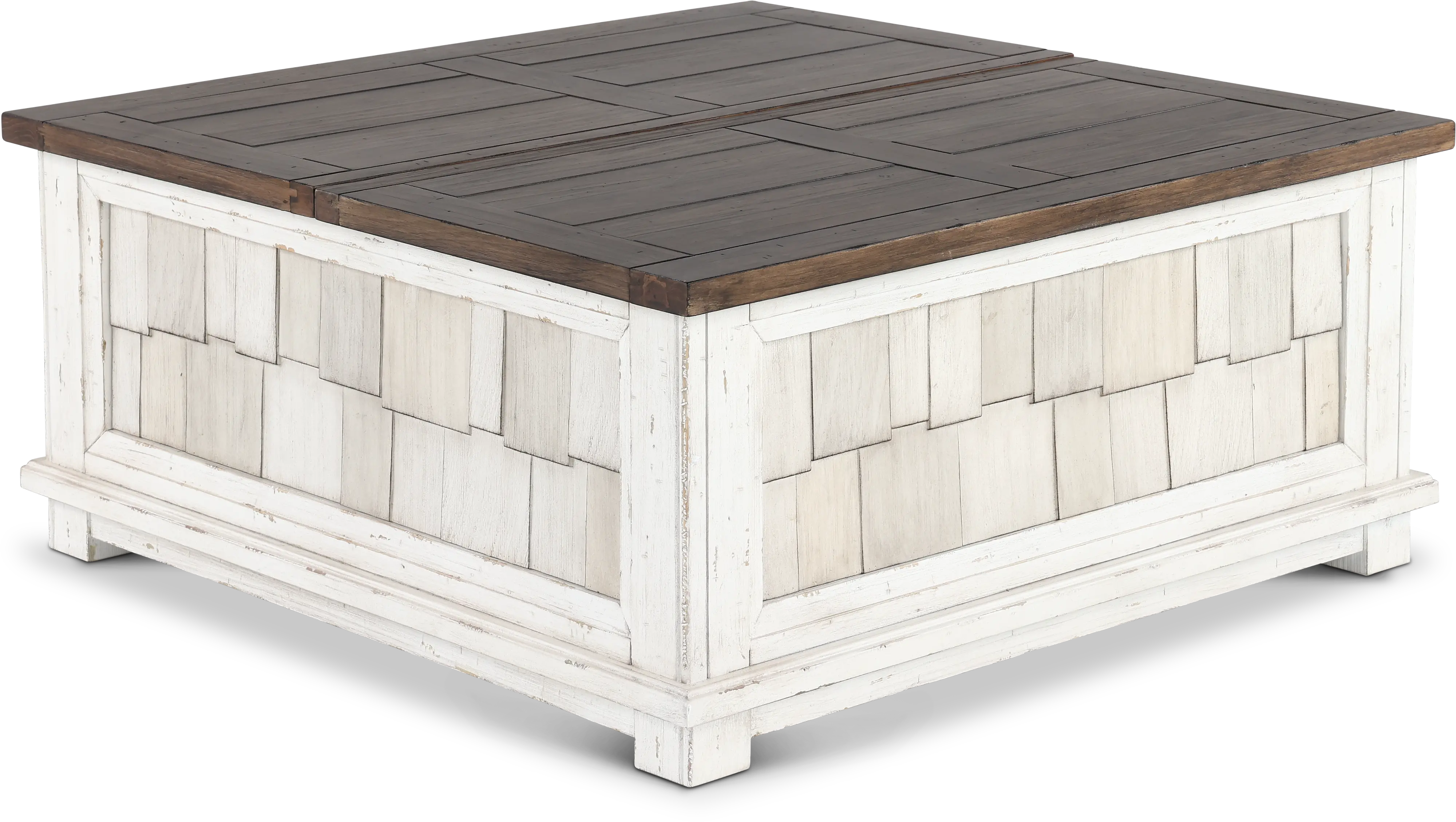 237-OT1011 River Place White and Brown Lift Coffee Table-4