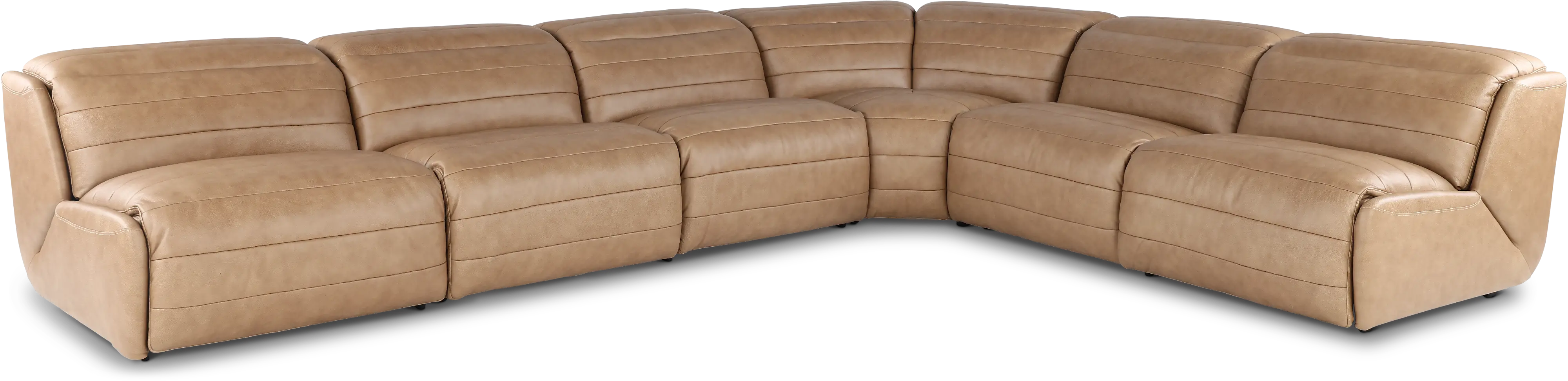 Jag Sand 6-Piece Power Reclining Sectional-1