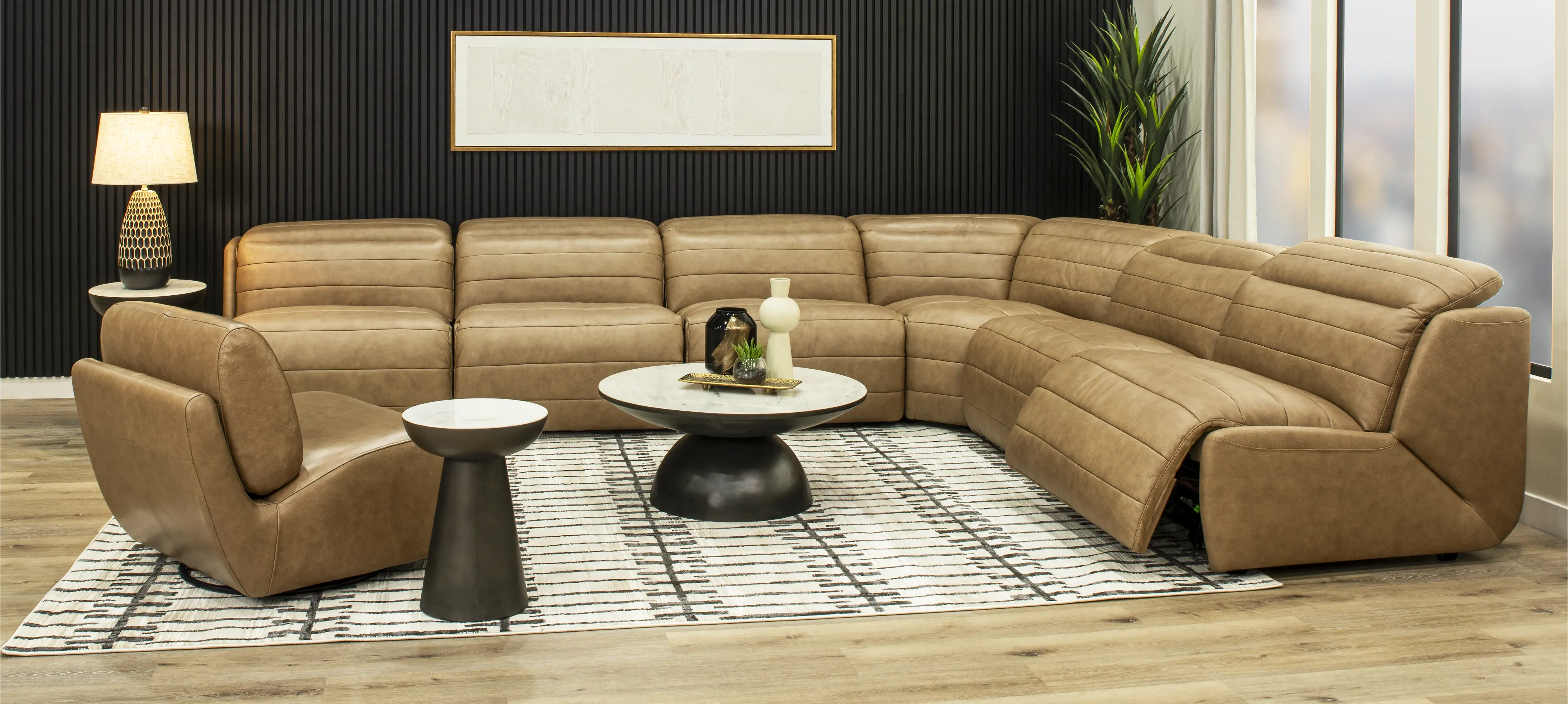 Jag Sand 6-Piece Power Reclining Sectional-2