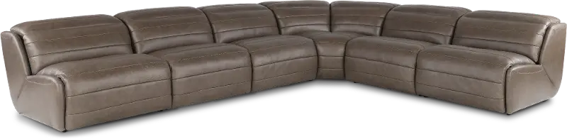 Jag Mushroom 6-Piece Power Reclining Sectional
