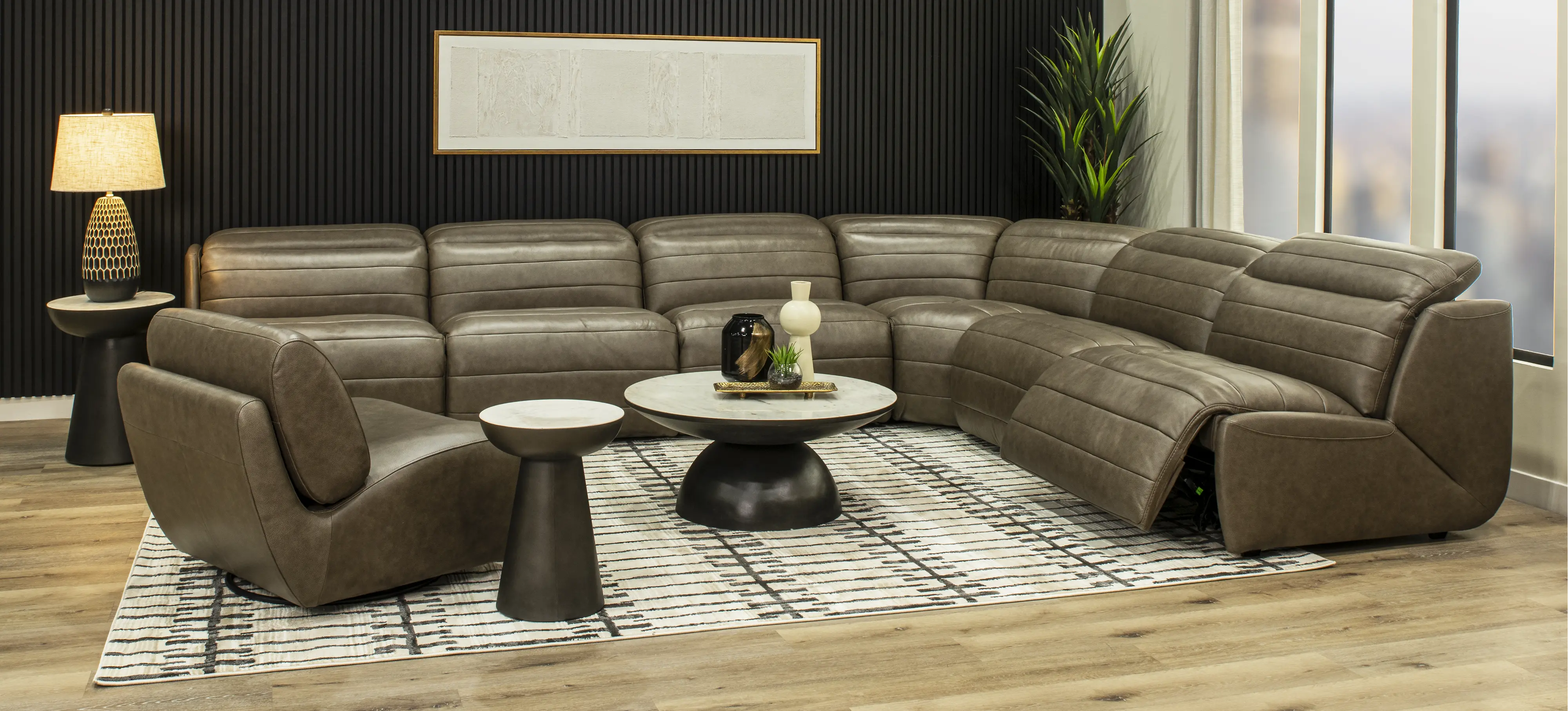 Jag Mushroom 6-Piece Power Reclining Sectional-2