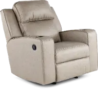 Lavenhorne Pebble Beige Recliner