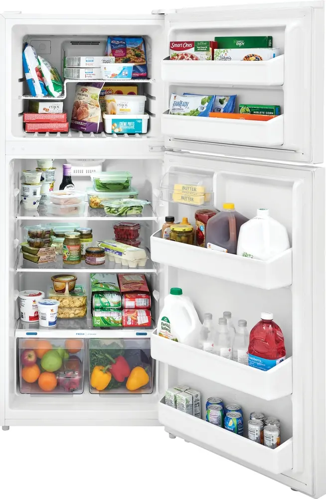 FFHT1822UW Frigidaire 17.6 Cu Ft Top Freezer Refrigerator - White-5