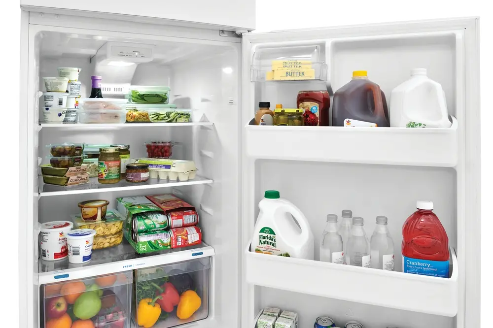 FFHT1822UW Frigidaire 17.6 Cu Ft Top Freezer Refrigerator - White-6