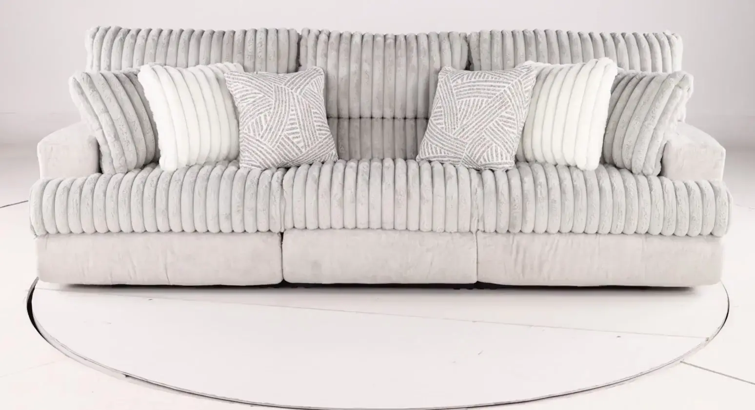 3PC/ABRAXAS/MNSTRUCK Abraxas Gray Power Reclining Sofa-5