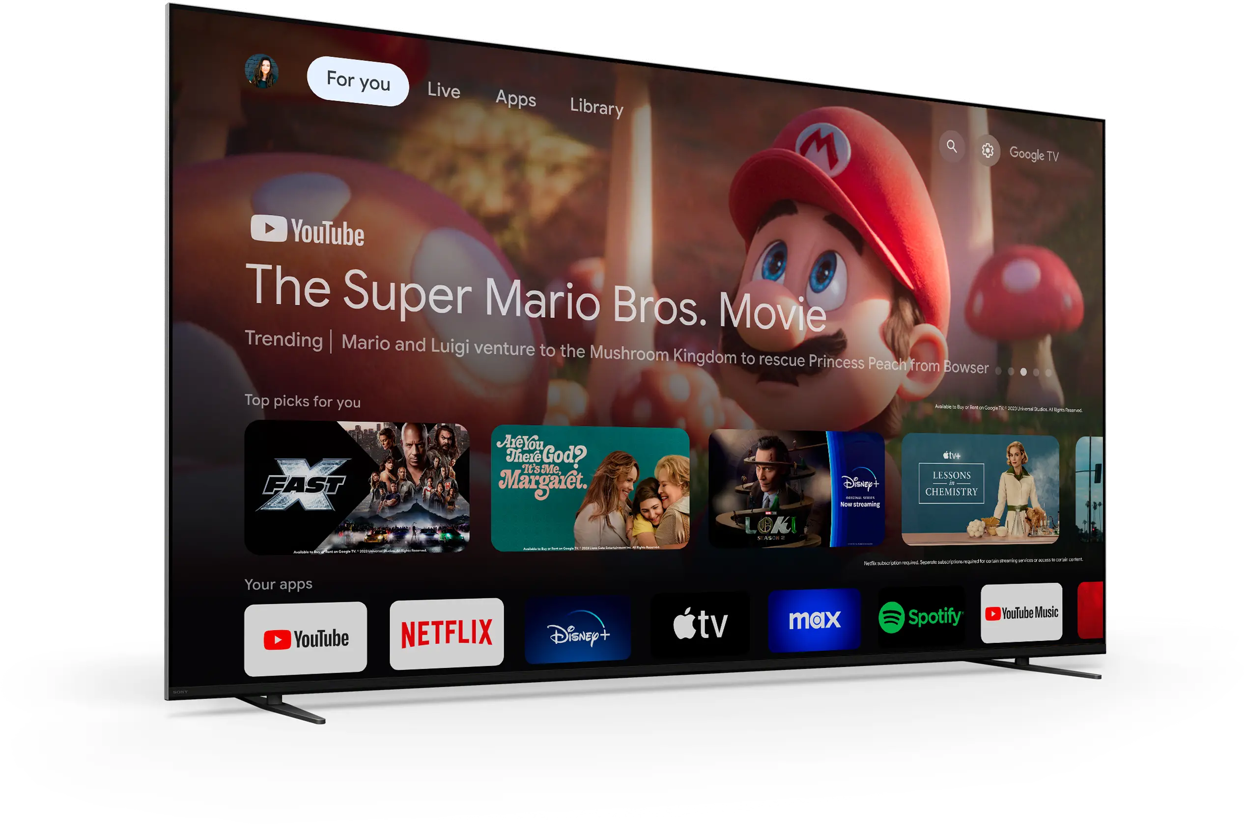 K75XR70 Sony 75  BRAVIA 7 Mini LED QLED 4K HDR Google TV-3