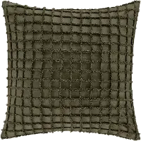 J. Queen Modern Cameron Green 20  Square Throw Pillow
