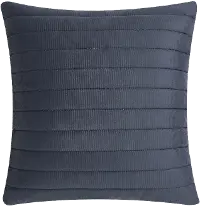 J. Queen Modern Valencia 20  Navy Decorative Throw Pillow