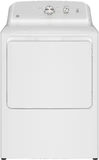 GTD38GASWWS GE 7.2 Cu Ft Gas Dryer - White