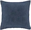 J. Queen Natural Pebble Beach Indigo Blue King Sham
